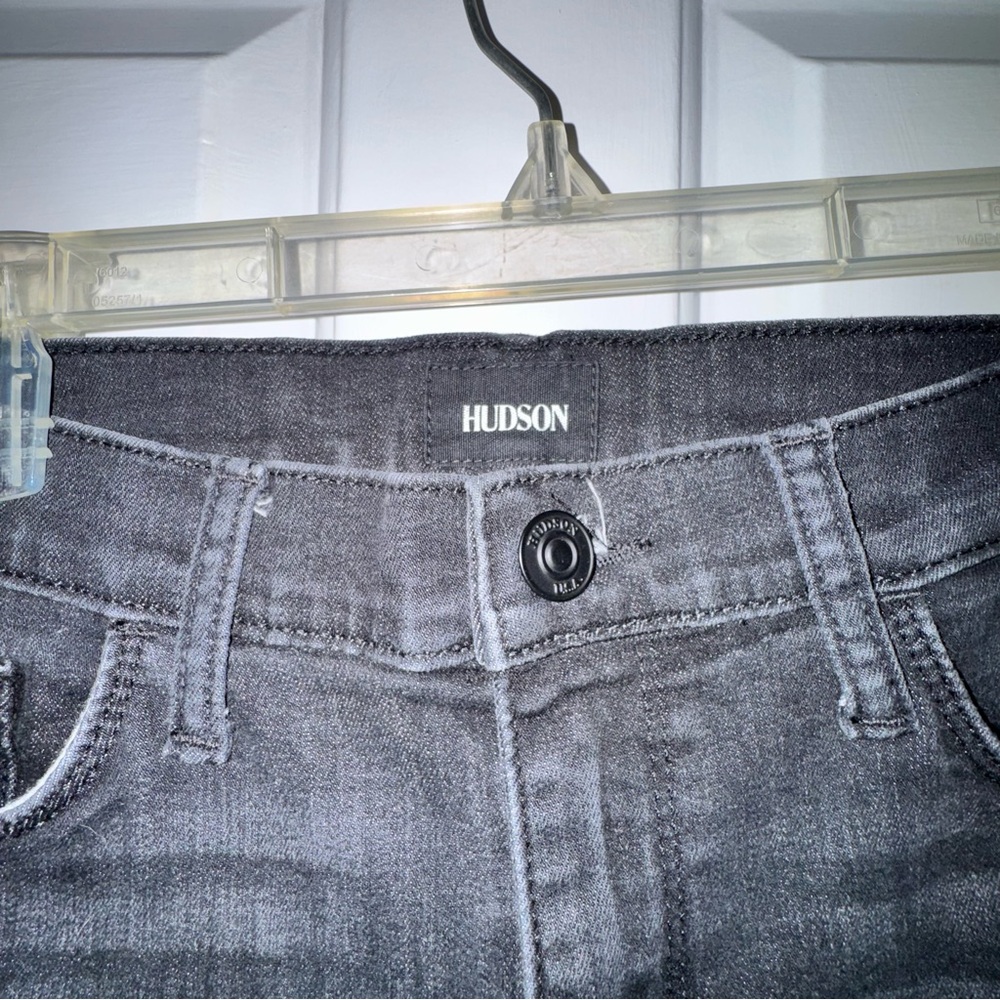 Hudson Jeans Natalie super skinny midrise ankle in Cora light wash black 29 - Picture 6 of 16